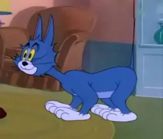 🔗 3090661e Tom Tom and Jerry кот, мультфильм, животное, смешной, классический, анимация telegram sticker