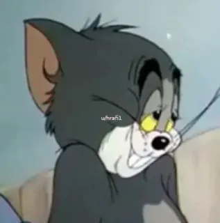 🔗 accf3aa9 Tom Tom and Jerry uhrafil мультфильм, кот, мем, Том, Том и Джерри telegram sticker