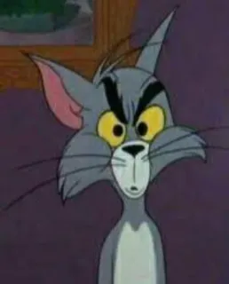 🔗 bb463ba3 Tom Tom and Jerry мультфильм, кот, злой, анимация, смешной, мем telegram sticker