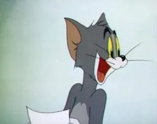 🔗 ef60e8f3 Tom Cat Tom and Jerry Мультфильм, Кот, Смешной, Мем, Том, Том и Джерри telegram sticker