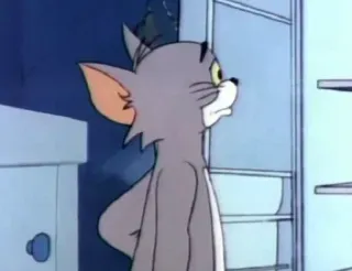 🔗 f0c75148 Tom Tom and Jerry мультфильм, кот, персонаж, Том и Джерри, животное telegram sticker