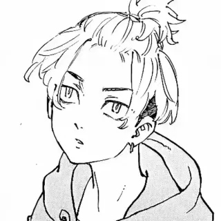 🎭 07d14a84 Anime, Manga, Personnage, Portrait, Dessin, Art telegram sticker