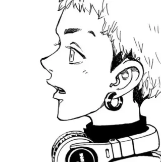 🎭 206da4db Anime, Personnage, Manga, Casque telegram sticker