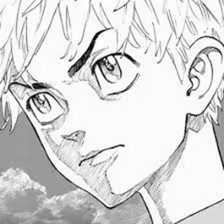 🎭 57f597c0 Anime, Manga, Portrait, Personnage, Dessin telegram sticker