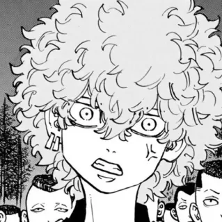 🎭 b7499286 Anime, Manga, Personnage, Cheveux bouclés telegram sticker