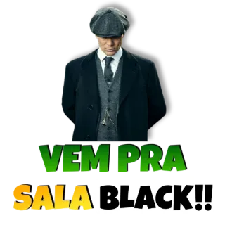 🏆 f0cee83a Thomas Shelby Peaky Blinders VEM PRA
SALA BLACK!! peaky blinders, thomas shelby, serie, gangster, anzug, 1920er, drama whatsapp sticker