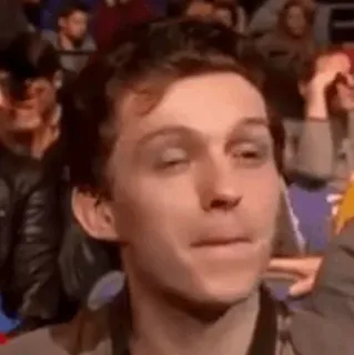 ⚙ 80b385b2 Tom Holland Мем, Том Холланд, Реакция, Знаменитость, Смешно, Актер telegram sticker