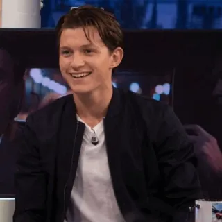 ⚙ 8e52dcf5 Tom Holland актер, знаменитость, Том Холланд, портрет, мужчина telegram sticker