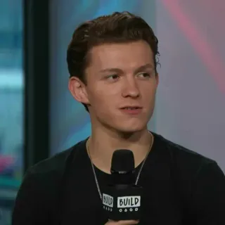 😐 397f0c91 Tom Holland actor, celebrity, man, portrait telegram sticker