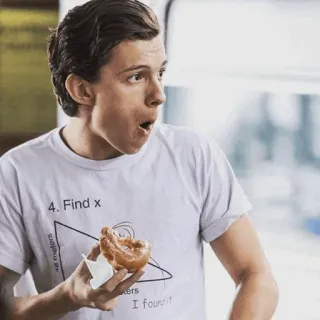 'Tom Holland | @iStickerLand, telegram stickers