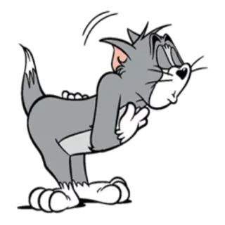🕴 12c731ab Tom Tom and Jerry cartoon, kat, Tom, Tom en Jerry, grappig, klassieker whatsapp sticker