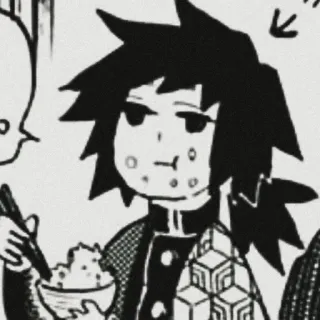 🎐 eb891256 Giyu Tomioka Demon Slayer อนิเมะ, ดาบพิฆาตอสูร, กิยู, โทมิโอกะ, มังงะ telegram sticker