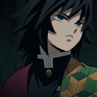 🌊 20f8938c Giyu Tomioka Demon Slayer アニメ, 漫画, 鬼滅の刃, 冨岡義勇, キャラクター telegram sticker