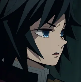 🌊 2413cdba Giyu Tomioka Demon Slayer アニメ, 鬼滅の刃, 冨岡義勇, キャラクター, 漫画 telegram sticker