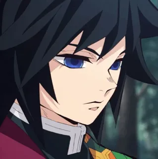 🌊 4bd43da6 Giyu Tomioka Demon Slayer アニメ, 鬼滅の刃, 冨岡義勇, 漫画, キャラクター telegram sticker