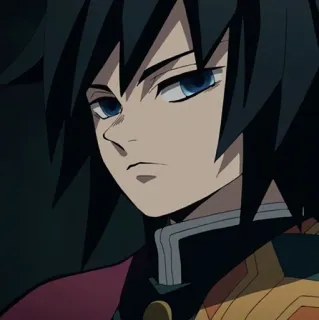 🌊 714e3209 Giyu Tomioka Demon Slayer アニメ, 鬼滅の刃, 冨岡義勇, キャラクター, 漫画, 剣 telegram sticker