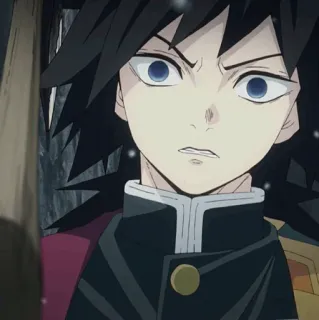 🌊 803b44b6 Giyu Tomioka Demon Slayer アニメ, 鬼滅の刃, 冨岡義勇, 漫画, キャラクター telegram sticker