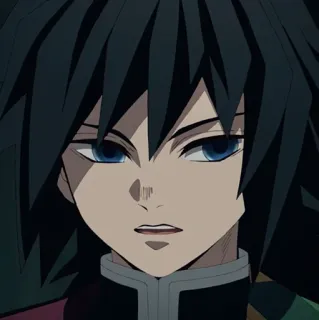 🌊 ceb102d6 Giyu Tomioka Demon Slayer アニメ, 鬼滅の刃, 冨岡義勇, マンガ telegram sticker