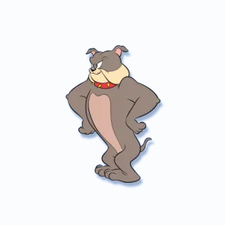 😠 f3f9c2d2 Spike Tom and Jerry desenho animado, cachorro, Spike, Tom e Jerry telegram sticker