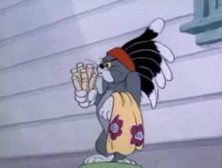 Tom & Jerry telegram stickers