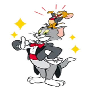 Tom&Jerry whatsapp stickers