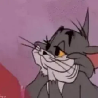 😍 b67d9920 Tom Tom and Jerry кот, мультфильм, выражение, смешной telegram sticker