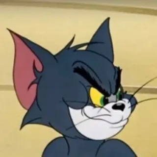 😼 3d690fc3 Tom Tom and Jerry cartoon, kat, animatie, grappig, klassiek whatsapp sticker