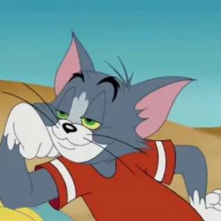 🥰 879d65e2 Tom Cat Tom and Jerry cartoon, kat, animatie, grappig, meme whatsapp sticker