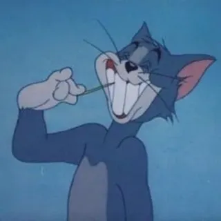 😁 8ea00ef5 Tom Cat Tom and Jerry cartoon, kat, animatie, grappig, Tom en Jerry whatsapp sticker