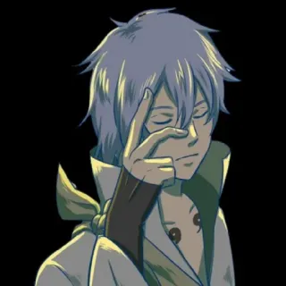 😴 7618ba7f Аниме, Манга, Персонаж, Искусство, Фанарты, Иллюстрация whatsapp sticker