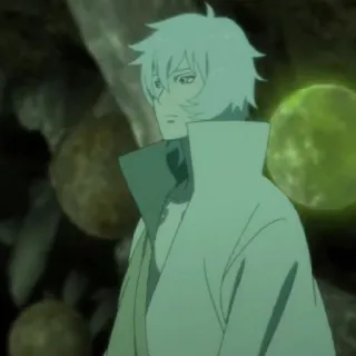 🤨 e6230ba4 Аниме, Белые волосы, Персонаж, Манга whatsapp sticker