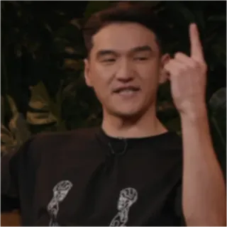 🤚 e1b61e85 男人, 中指, 冒犯手势 telegram sticker