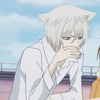 😶 98184309 Tomoe Kamisama Kiss Anime, Raposa, Orelhas, Tomoe, Kamisama Kiss telegram sticker