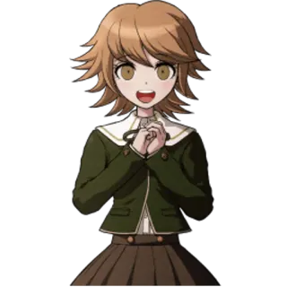 😃 3c2bb2cb Chihiro Fujisaki Danganronpa Anime, Manga, Personaggio, Videogioco telegram sticker