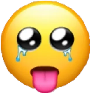 😛 21c54346 emoji, ahegao, expression, face, meme telegram sticker