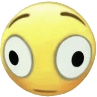 🫥 769e3781 emoji, shocked, surprised, meme, expression, face, emotional telegram sticker