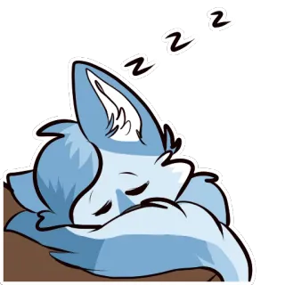😴 1f54457e ZZZ śpiący, senny, zzz, kreskówka, zwierzę, słodki, drzemka telegram sticker
