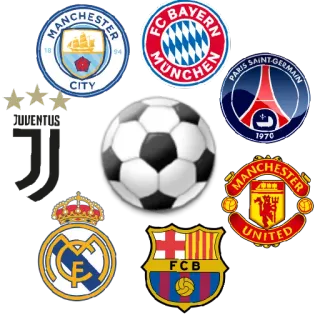 🔝TOP CLUBS @Football_Stickers telegram stickers