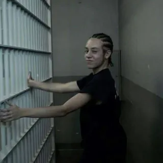 🌟 e4e8e1ca Gefängnis, Haft, Strafjustiz, Inhaftierung, Person whatsapp sticker