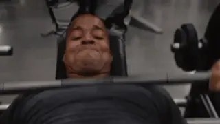 😈 5065b5ff cử tạ, tập thể dục, phòng gym, thể hình, đẩy tạ, đàn ông, tập sức mạnh telegram sticker