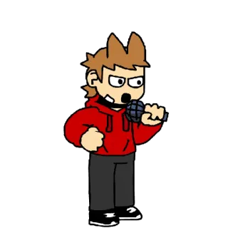⬇️ 1182fc4b Tord Eddsworld 만화, Tord, Eddsworld, 캐릭터, 팬아트 telegram sticker