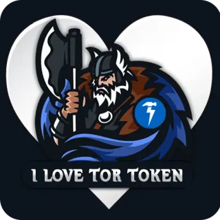 ❤️ 4b813660 Thor I LOVE TOR TOKEN Viking, Machado, Guerreiro, Fantasia, Capacete, Arma, Thor telegram sticker