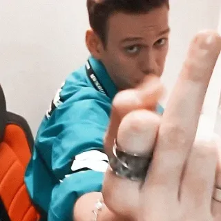 🖕 5de9e3c3 dito medio, offensivo, gesto, irrispettoso telegram sticker