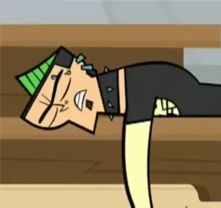 😴 9f51b2a1 Duncan Total Drama Cartone animato, Total Drama, Duncan, Animazione telegram sticker