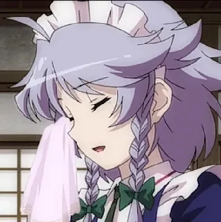 🥰 44a39316 Anime, Maid, Personagem, Fofo, Garota whatsapp sticker