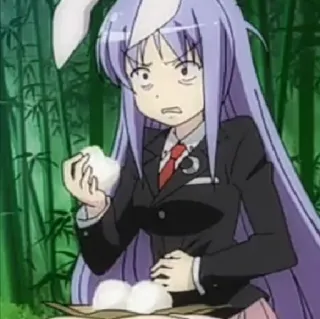 🤢 82047abd Anime, Desenho animado, Menina, Coelho, Fofo whatsapp sticker