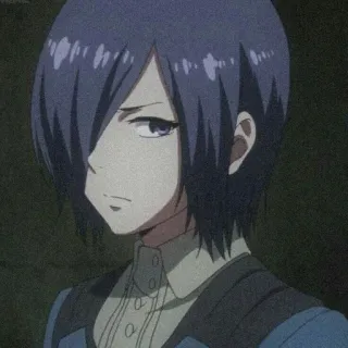 🐰 23114e00 Touka Kirishima Tokyo Ghoul Аниме, Тоука, Токийский Гуль, Манга telegram sticker
