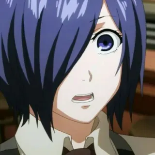 🐰 7d0e5e58 Touka Kirishima Tokyo Ghoul Аниме, Персонаж, Тоука, Токийский Гуль, Женщина, Манга telegram sticker