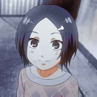 🐰 96eed7fe Touka Kirishima Tokyo Ghoul Аниме, Персонаж, Фанатское творчество, Гуль telegram sticker