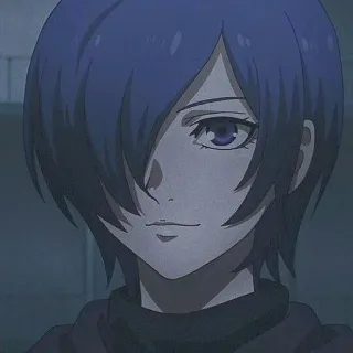 🐰 a6c7afe8 Touka Kirishima Tokyo Ghoul Аниме, Гуль, Токийский Гуль, Тоука, Киришима, Манга telegram sticker